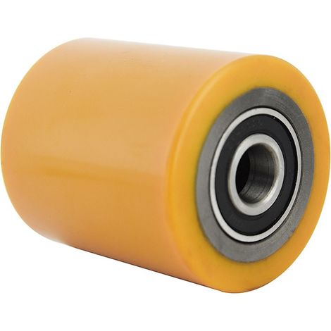 Galet 85 x 110 Polyuréthane corps acier (1/2)