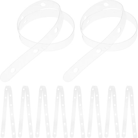 12 Pièces Connecteur Suspendre Plastique pour Cintres, Crochet de Fixation Stable, Rallonges pour Pantalons et Chemises, Rangement Facile et Gain de Place la Maison Placard (1/5)