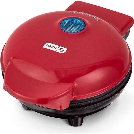 Crea – Poêle à frire ronde électrique – Antiadhésive – Compacte et légère – Pour crêpes, œufs et collations – Idéale pour camping