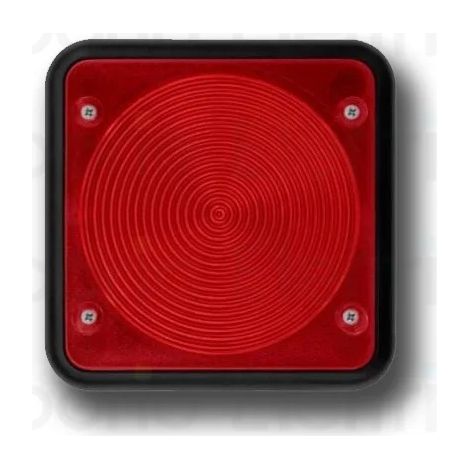 nologo clignotant à led 24V e 230V + couverture rouge look-230 r