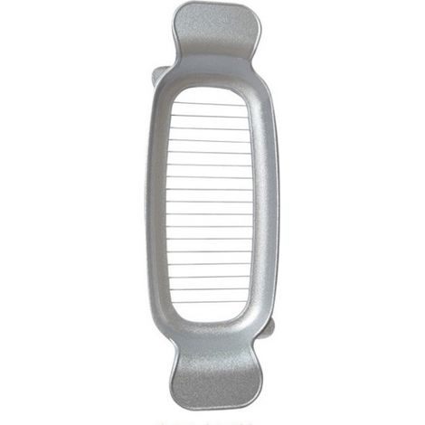 BEBUSINGOTO Cortador de queso multifuncional de acero inoxidable con mango ergonómico, ideal para cortar queso, mantequilla, huevos, frutas y otros alimentos sólidos y blandos. (1/4)