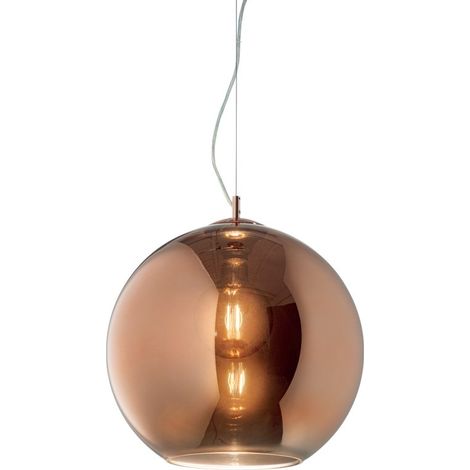 Sospensione Moderna Nemo Metallo Rame 1 Luce E27 D20Cm (1/5)