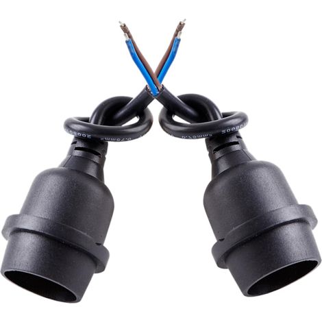2pièces Douille Pour Ampoule Adaptateur à Vis Pour Plafonnier Détachée Pour Lampe (1/5)