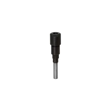 Rallonge pour pince de serrage, rallonge et outil de coupe, machine à graver, rallonge, outil de coupe pour mandrin pour le travail du bois (queue de 8 mm) (1/4)
