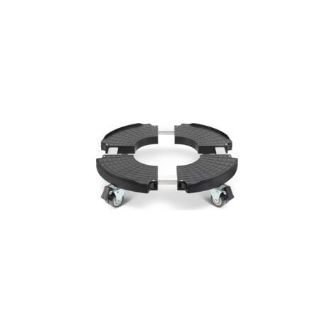 Porte Plante a roulettes, Réglable Ø 40-50cm, Capacité De 200 KG Chariot à roulettes Pot de Fleur Interieur Support Porte plantes et étagère à plantes, Plante, Pied de Parasol, Poubelle (1/4)