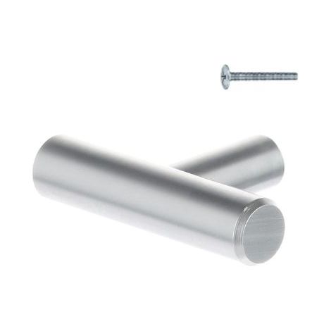 Riex XK01 Möbelknopf in mattem Chrom (1/5)