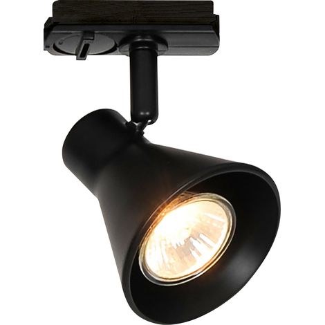 Luminaire sur rail EIK Link Spot Métal Noir, H.15,5  IP20  GU10 /Nordlux  Intérieur (1/5)