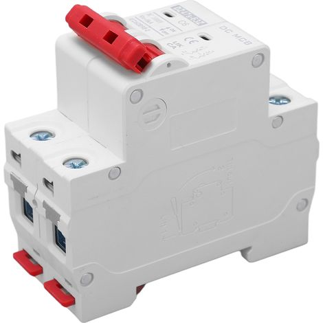 Miniatur-Bipolar-Photovoltaik-Leistungsschalter 1000 V 6 A, DIN-Schienenmontage (1/5)