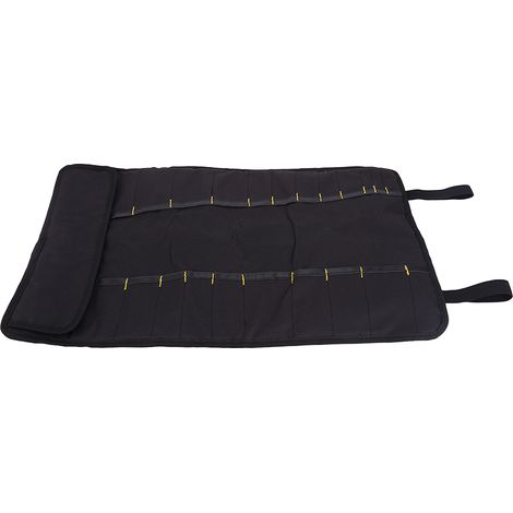 Kit d'outils mécaniques à main avec douilles, trousse à outils roulante rouge, rangement pratique pour bricolage et réparations (1/5)