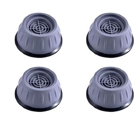 Jeu de 4 pieds de meubles. tapis anti-vibrations pour machines à laver. pieds en caoutchouc antidérapants pour machines à laver. sèche-linge. meubles. tapis universel anti-bruit et anti-vibrations. au (1/5)