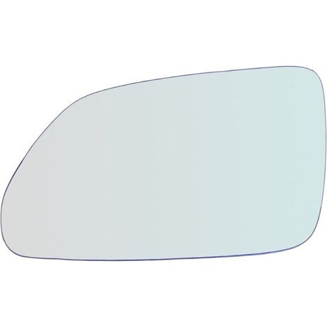 Vetro specchio retrovisore lato sx per volkswagen polo (9n) dal 2005-2009 (1/5)