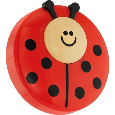 EGLO LED Applique murale Annika, lampe murale intérieure, plastique rouge (1/3)