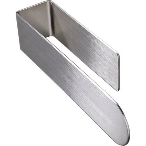 Towel Rail/Towel Ring – Self-Adhesive Bathroom Towel Rack Wall Mount, Brushed Stainless Steel SUS 304 (1/4)
