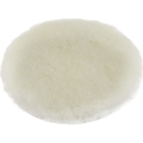 ALCLEAR Dischetto in Pelo d'Agnello Premium per Un Sistema Disco Ø 150 mm, Naturale (1/4)