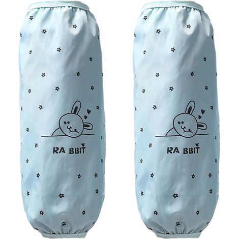 Manchettes De Cuisine Réutilisables - Imperméables Et Anti-Graisse - Pour Protection Des Vêtements Lors De La Cuisson - Lot De 2 (1/5)