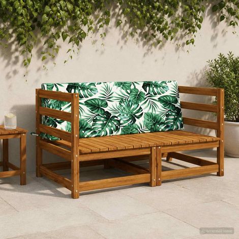 Coussin de dossier SOEST 100 % polyester Motif feuille (1/5)