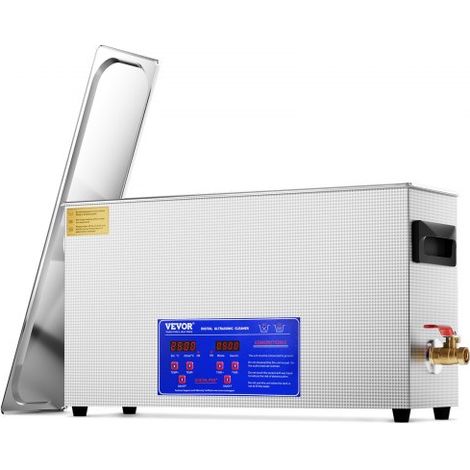 Nettoyeur à Ultrasons pour Pistolet 10 L - Bac Ultrasons 300 W (1/5)