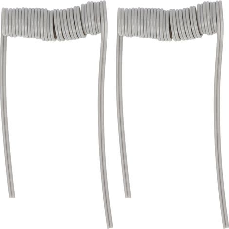 Tuyau flexible professionnel en silicone pour pièce à main dentaire, tube spiralé portable et résistant, accessoire de rechange. (1/5)