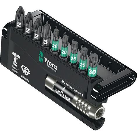 Wera Bit-Check 10 Impaktor 4, 10-tlg. 05057417001 (1/5)