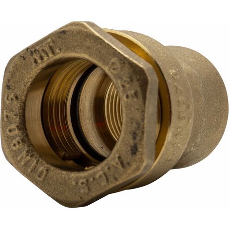 Raccord laiton droit femelle d25 3-4