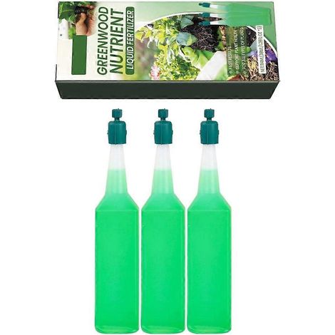 Lot de 3 solutions nutritives pour plantes hydroponiques, engrais pour fleurs de jardin (1/4)