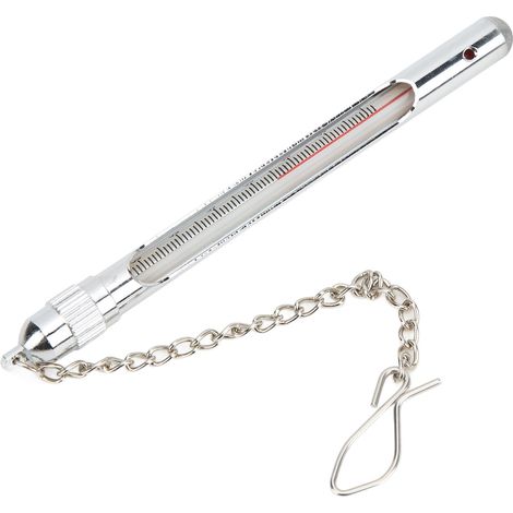 Thermomètre de pêche, outil de mesure de la température de l'eau de rivière, thermomètre pour la pêche à la mouche (1/5)