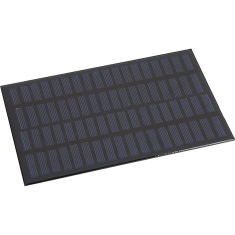 Panneau Solaire Polycristallin 18V 2.5W - Module Alimentation Bricolage - Pour Jouets Lumières Batteries - Lot De 1 (1/5)