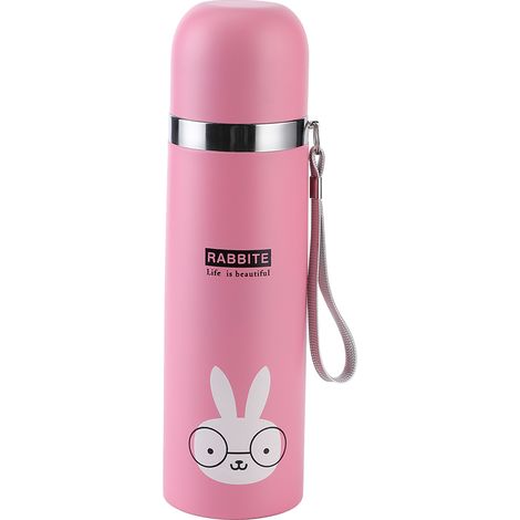 500-ml-Isolierflasche aus Edelstahl für Kinder – Niedliches und praktisches Design (1/5)