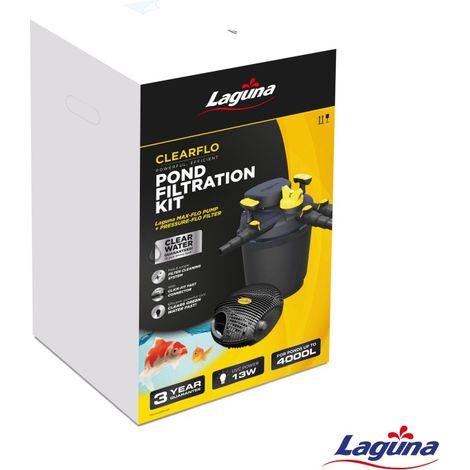 Kit Pressure filtro y bomba para estanques Laguna Clear Flo