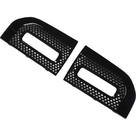 Enjoliveur de grille antibrouillard noir brillant LR129432, remplacement pour Land Rover Defender 90 110 130 L663 2020+, garniture de pare-chocs avant. (1/5)