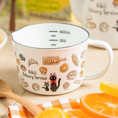 Skater ENMC5 Enameled Measuring Cup, Kiki's Delivery Service, 15.2 FL oz (450 ml)