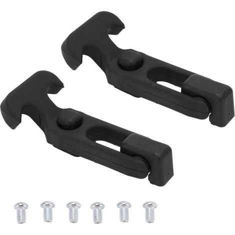 Loquet de Capot, Loquet de Poignée en T, Loquet de Capot en Caoutchouc avec Vis, 2 Pièces en Caoutchouc pour Boîte à Outils. (1/5)