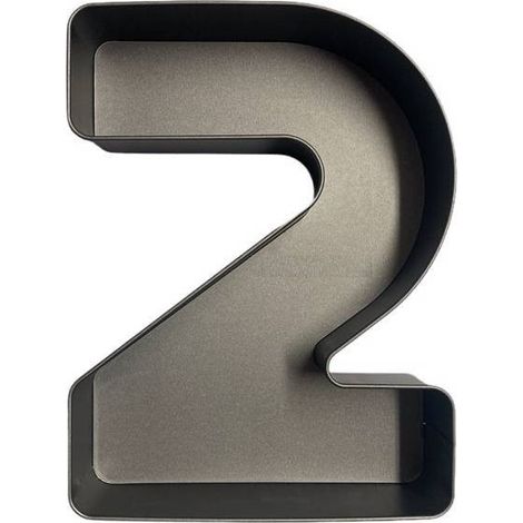 Calder teglia forma numero 2 alluminio antiaderente 18,5x24 cm