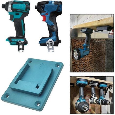 Support mural pour batterie de perceuse sans fil Makita 18V (1/2)