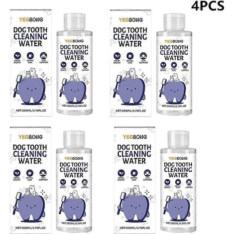 à 5 fois plus pour Pawlife Dental Plus, formule naturelle, inodore et sans goût pour lutter contre le tartre - 4 pièces (1/5)
