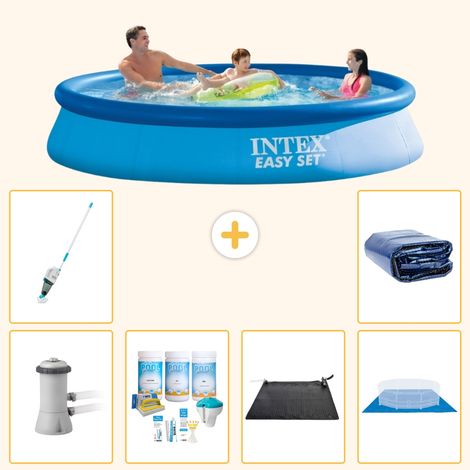 Intex Piscine Easy Set Ronde - 366x76 cm - 7-pièces S20239 (1/5)
