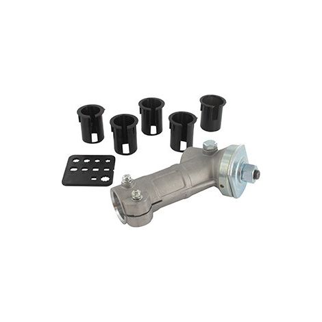 Engrenage pour débroussailleuse 1602042 – Compatible jusqu'à 45 cm3 – Filetage mâle M10 x 1,25 à gauche – Coupelle à lame Ø 25,4 mm (1/4)