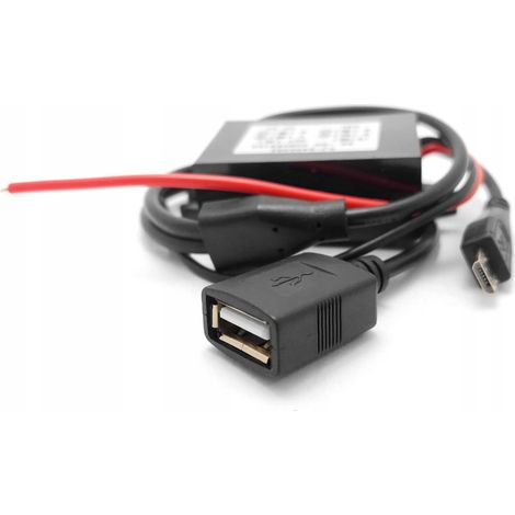 Kfz-Wechselrichter 12/24V 5V 5A Micro-USB-Parkmodus-Adapter (1/4)