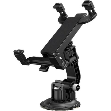 Support pour tablette PC de voiture, support pour ordinateur portable de voiture, support pour système de navigation de voiture-25.5X15X8CM-Black (1/3)