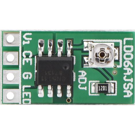 Pilote LED réglable 30-1500mA pour batteries Li-ion 18650, compatible 3.3V 5V 3.7V, régulation de courant constant (1/5)