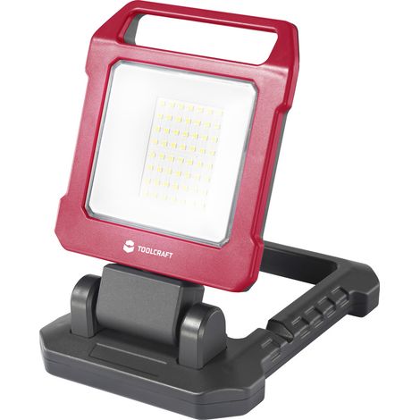 TOOLCRAFT LED-Baustrahler 20 W (Schweizer Netzstecker) Naturweiß TO-7914468 (1/5)