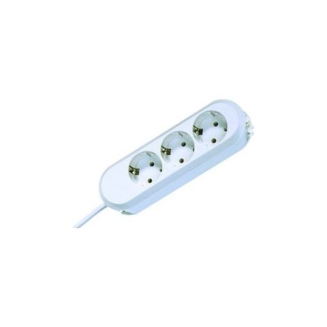 BACHMANN SMART 3xCEE7/3 blanc alimentation 3,0m CEE7/7, 387.271
