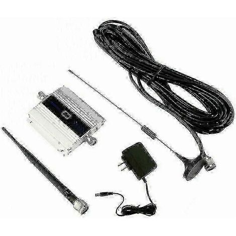 Amplificateur de signal 4G GSM, répéteur 900 MHz, amplificateur de signal mobile 2G/3G/4G LTE DCS 1800/2100, amplification de 68 dB (1/5)