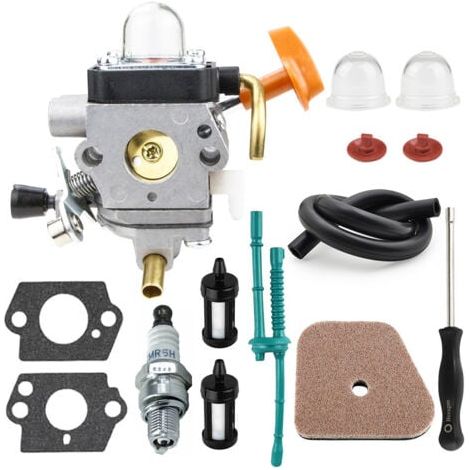 Carburateur pour Stihl FS87 FS90 FS100 FS110 FS130 HL95 HT100 HT101 KM90 KM100 KM110 SP90 Débroussailleuse Tondeuse Séries avec Bougie d'Allumage Filtre à Air Filtre à l'huile