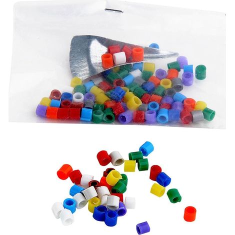 Anellini plastica per uccelli - D 2.8 mm
