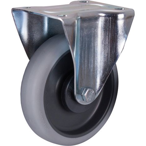VARIOfit thermoplastische Bockrolle 65° Shore A 160x40mm