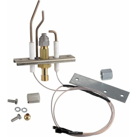Electrode allumage de chaudière – Brûleur avec ionisation – Largeur 85mm – Pour chaudières DE DIETRICH