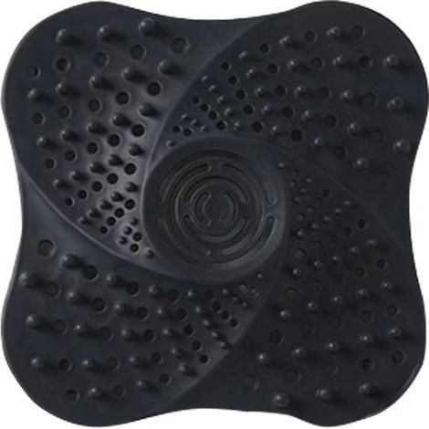 Siphon en silicone, noir, 1 pièce Crépine d'évier de cuisine Siphon anti-odeurs pour salle de bain Évier Siphon Tuyau d'égout (1/5)