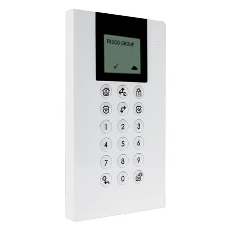Risco Tastiera panda wireless per LightSYS+/Air con lettore di prossimità - RW432KPP802A