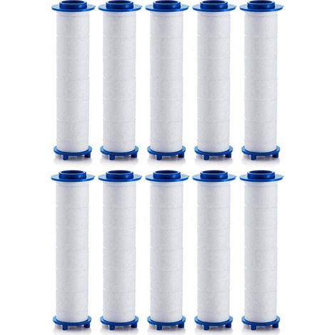 10PCS Filtre de Douche de Rechange pour  - Filtre à de Douche à Haut Rendement pour éLiminer le Chlore et le Fluorure Accueil (1/5)